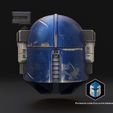 10004-1.jpg Heavy Mandalorian Helmet - 3D Print Files