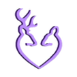 Browning Heart Logo 2.stl Browning Heart Logo 2