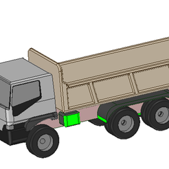 Image1.png 3D file Tipper truck・3D printing model to download