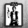 han solo.png Pack x10 Star Wars Frame designs