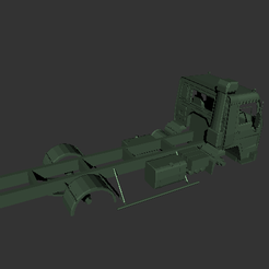 3.png Archivo STL Maqueta de camión VOLVO FL7・Design para impresora 3D para descargar