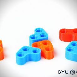 35e3c44977d468ac9fac384821553dfe_display_large.jpg Free STL file CurvedLinks: Adapter pieces (LEGO Compatible)・3D printable model to download