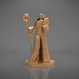 Mage_1_-front_perspective.203.jpg ELF MAGE CHARACTER GAME FIGURES 3D print model