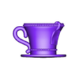 EVER AFTER HIGH Madeline Hatter basic headband tea cup v1.stl Ever After High Basic/First Chapter Madeline Hatter doll headband replacement
