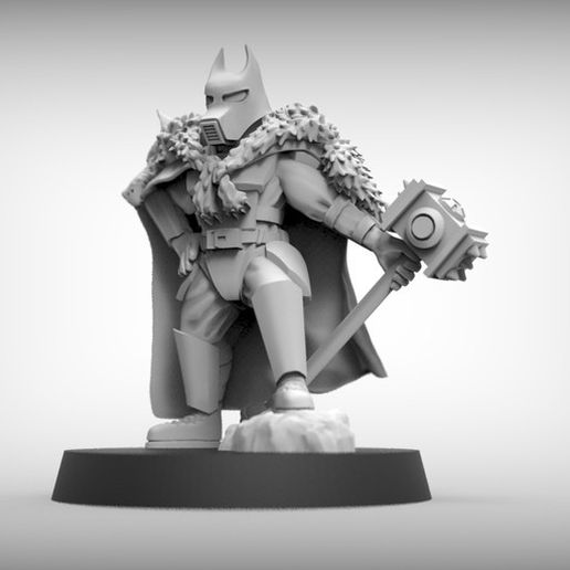 LORD - GUARD DOGS 28mm (RESIN) 3D model