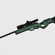 멋있는.png AWM  modelling (sniper rifle)