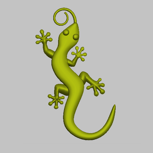 lizard 3D model