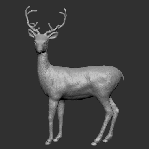 Screen Shot 2020-12-25 at 10.41.44 AM.png Datei STL Deer with Antlers herunterladen • Design für 3D-Drucker, SoulKim3D