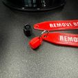 247c88a4-49c9-4309-8f1e-0eb3ad57250d.jpg REMOVE BEFORE PRINTING - Tag Flag Keychain Hanger Holder for Prusa XL