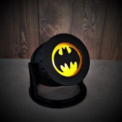Batman signal LED tea light
