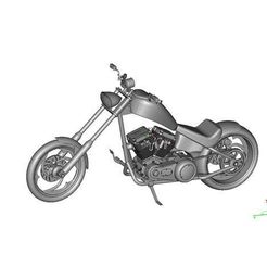 0a39711d1292506c986af3d248c29067_preview_featured.jpg Harley Chopper Motorcycle
