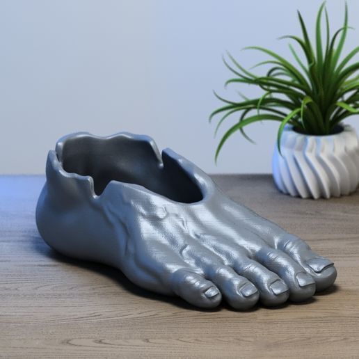 Foot ashtray, Human ashtray, Anatomy ashtray, Body ashtary, Ashtray, Funny ashtray (10)