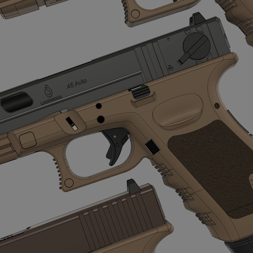 XRK-X16-Package-05.png XRK X-16 Dummy cartridge (.45 AUTO)