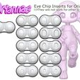 eyechip1.jpg [Orianna BJD] Eye Chips for Orianna - (For FDM and SLA Printers)