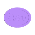 Esso.stl пластина esso