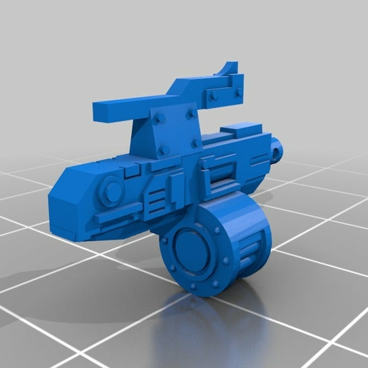 Free STL file Heavy bolter・3D printing idea to download • Cults