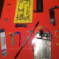 IMG_0944.JPG Iphone 4S Screw disassembler Template, sortier you Screw to repair you iphone