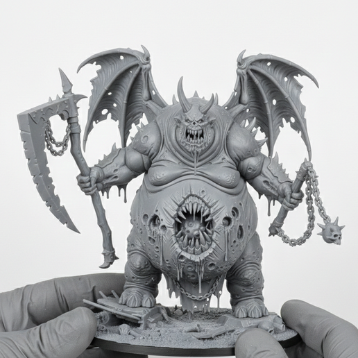 Chaos Daemon Great Unclean One Boss Table Top Miniature