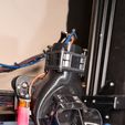 Ender 3, 3 V2, 3 pro, 3 max, двойной 40 мм осевой вентилятор hot end duct / fang. CR-10, прямой привод Micro Swiss и совместимость с боуденом. Для печати не требуется поддержка, bcalland