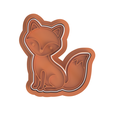 Fox.png Forest Animals Cookie Cutter Set of 8 - Commercial Version
