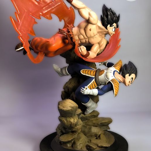 DIORAMA TSUME DRAGON Ball Z Goku Vs Vegeta EUR 1.000,00 - FR