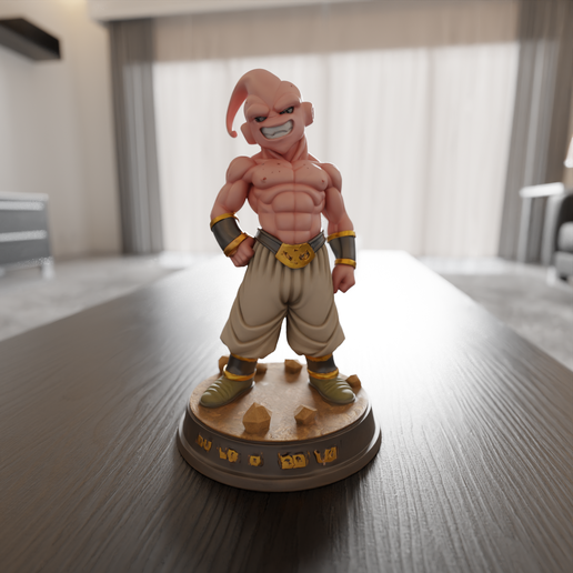 🐉 Kid Boo Dragon Ball・ 3D File for 3D printing・Cults