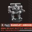 Radcat-Images-1.jpg Radcat Battle Mechs 6mm Maßstab