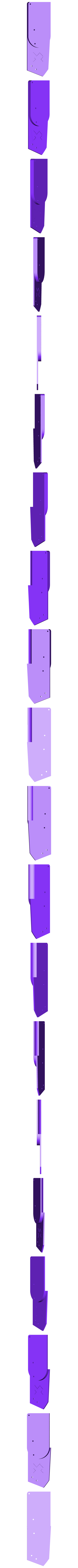 002_Plaquette2.stl Skammr - Airsoft Sawed off Shotgun