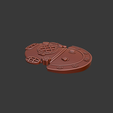 Second-class-diver2.png Second class diver US Army 3d relief .stl file