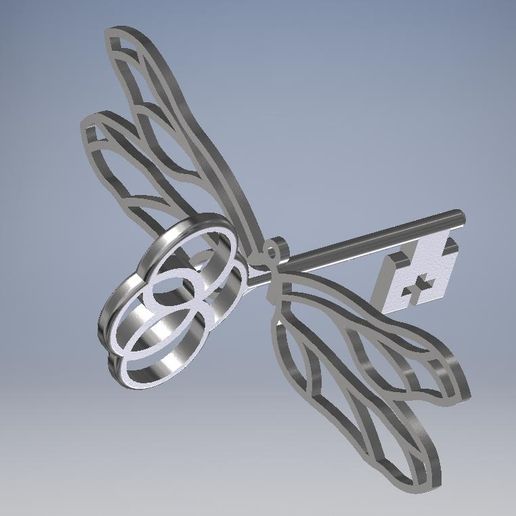Flying Key 3D model