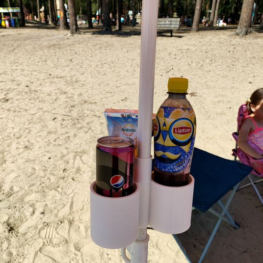 Parasol can holder 3D model