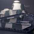 Side.png Renault FT-17 - WW1 French Light Tank 3D model