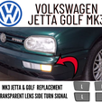 Volkswagen-Jetta-golf-mk3_20231123_103432_0000.png Volkswagen MK3 Jetta & Golf  Replacement  Transparent lens Side Turn Signal
