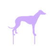 galgo.stl Greyhound topper