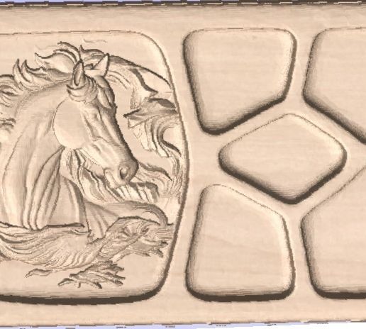 Tabla de picoteo Caballo