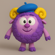 Image-1.png Modelo 3D de Barash para impressão inspirado no Smeshariki