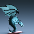 02_DeMain_0120.png Dragon 3D Miniature - andor junior the family fantasy game