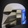 SuperCommandoHelmetSideLeft.png The Mandalorian Imperial Super Commandos Helmet for Cosplay 3D print model