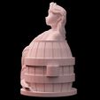 4.jpg Tangled Rapunzel in Bath Statue Sculpt 3D Print STL Files Download figure digital pattern 3D Princess printing figurine Disney