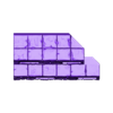 Pyramid_Medium_DoubleStepped-B-Right-B01.stl Pyramid Modular Levels - (Medium) Square - A02 (Stairs)