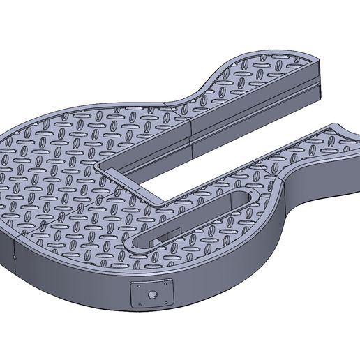 Modular Guitar Body (Les Paul Toolbox)