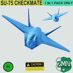 C4.png STL file SU-75 CHECKMATE V1・3D printable model to download