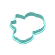 2.png Rose Cluster Cookie Cutters | STL File