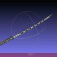 meshlab-2024-02-07-11-09-37-89.jpg Ao No Exorcist Shura Kirigakure Fang Sword