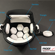 Pad-Layout.png High-Cut Fast/Bump Helmet with Harness and Pad Kit