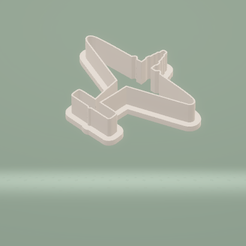 c1.png Файл STL cookie cutter plane set・3D модель для печати скачать, nina_hynes
