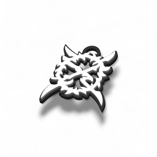 ⭐︎kenchanです 🗝️ Ken Carson AGC keychain pendant・ STL File for 3D