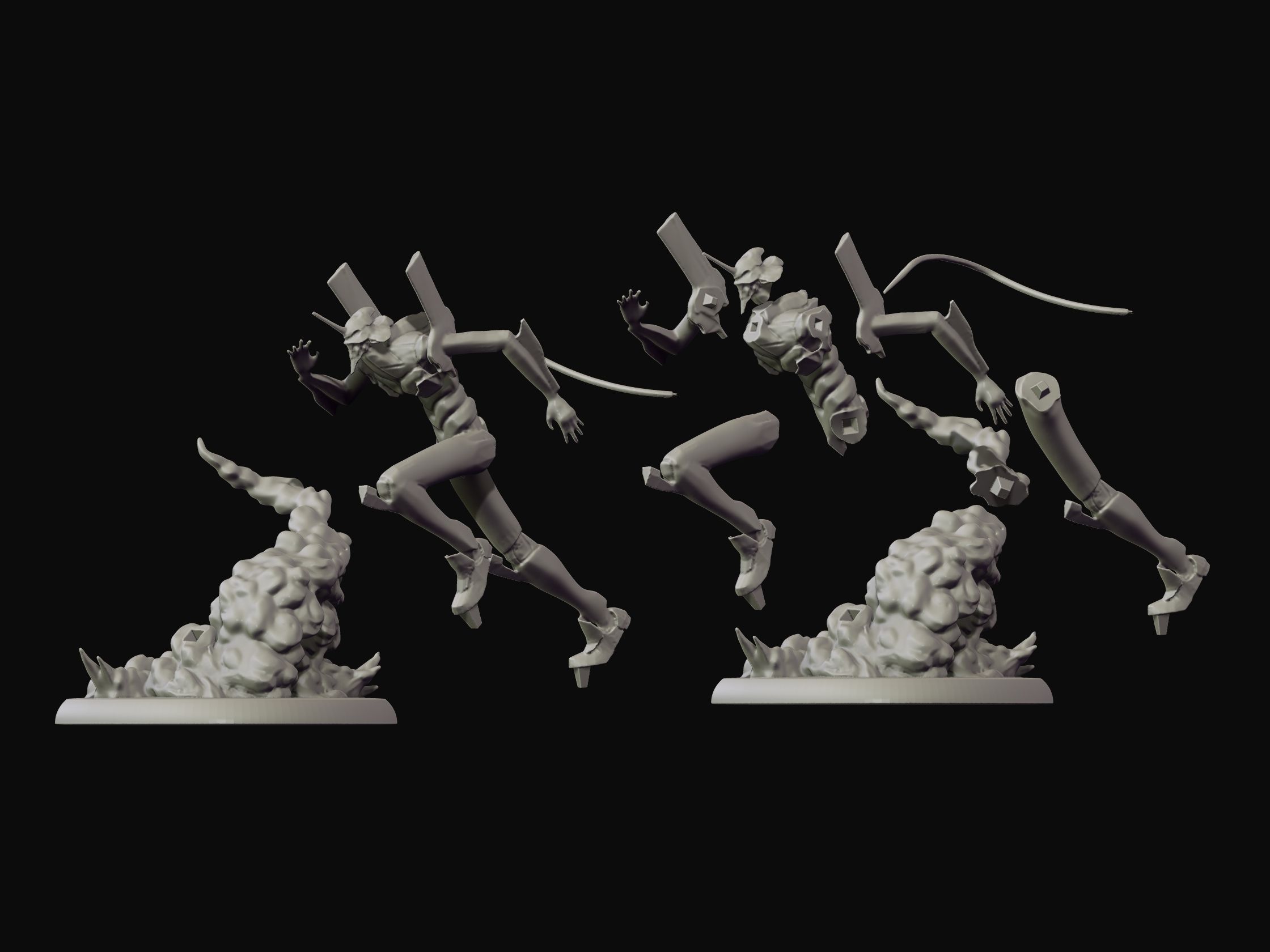 cuts.jpg Télécharger fichier Eva unit 01 - Neon Genesis Evangelion - statue en impression 3d • Plan imprimable en 3D, pako000