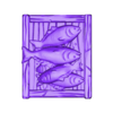 Gracewindale-display-crate-fish.stl Set de atrezzo para mercado de alimentación