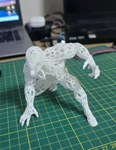 Venom 3D Printed Figure